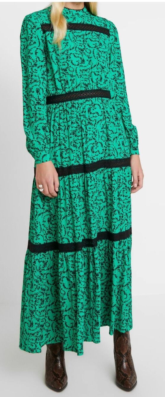 Résumé Scarlett Maxi dress - green Size 36 or Small